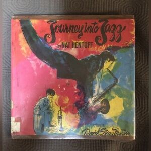 Journey into Jazz Nat Hentoff ex LIB. First Edition Children’s Picture Book RARE